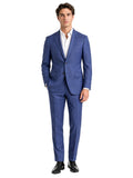 Ermenegildo Zegna Fabric Man Blue Suit