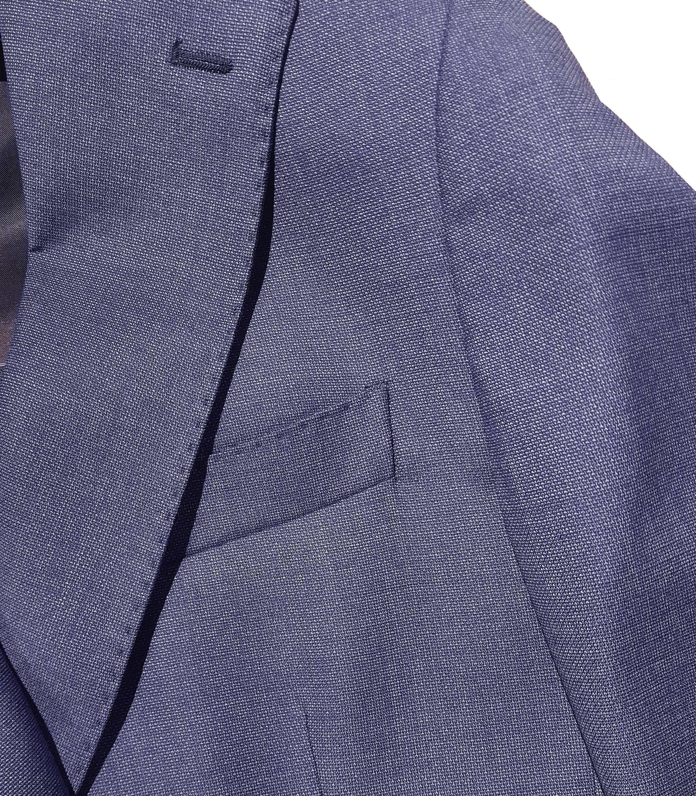 Ermenegildo Zegna Fabric Man Blue Suit