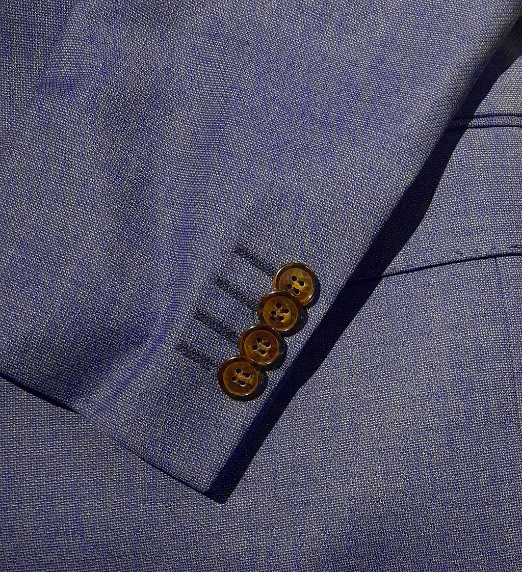 Ermenegildo Zegna Fabric Man Blue Suit