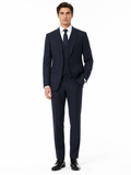 Ermenegildo Zegna Fabric Man Blue Suit