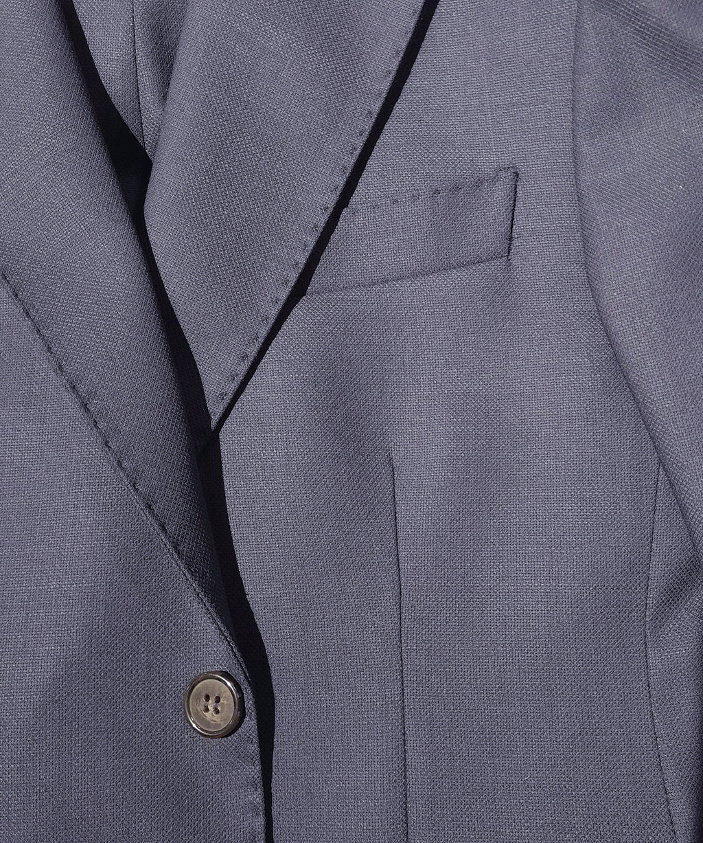 Ermenegildo Zegna Fabric Man Blue Suit