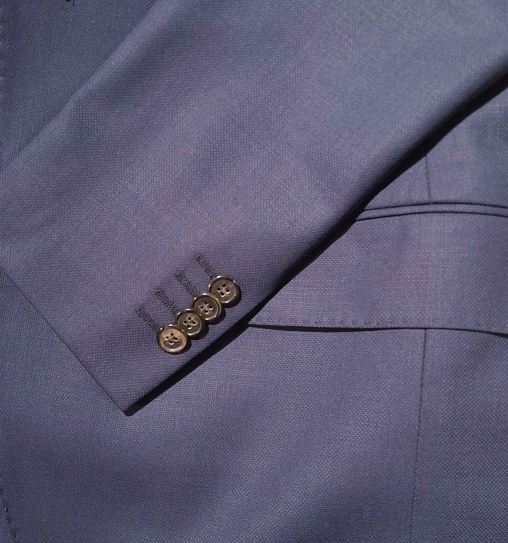 Ermenegildo Zegna Fabric Man Blue Suit