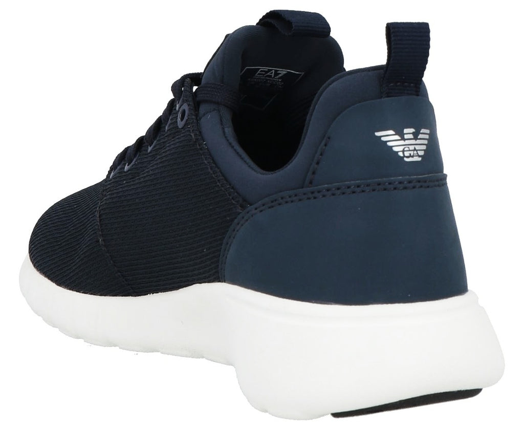 sneakers mesh lycra blu