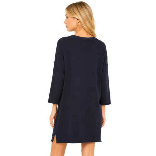 Alpha Studio Woman Dress Tunica Blue