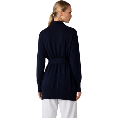 Alpha Studio Woman Cardigan Sciallato Night Blue