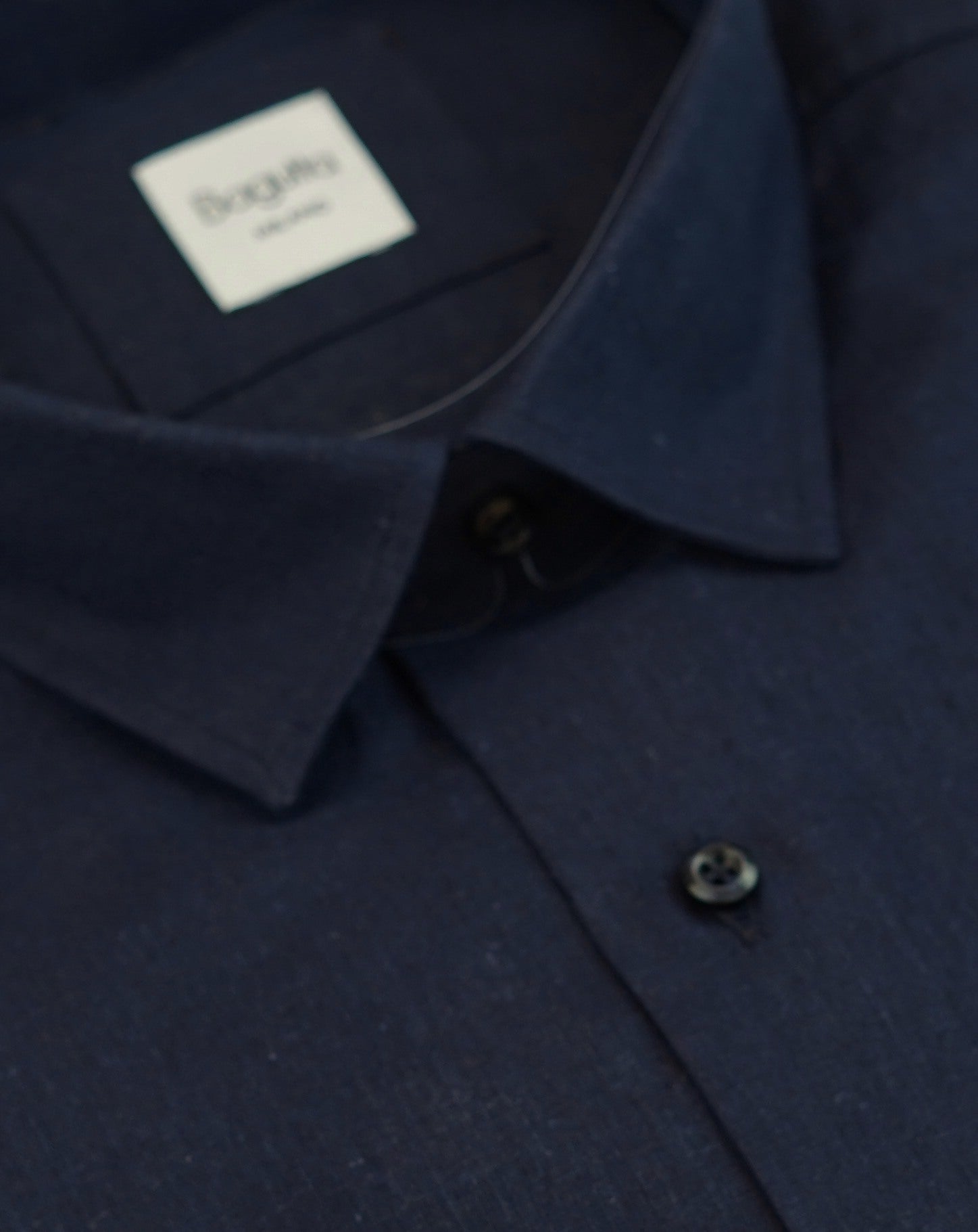camicia collo gani navy