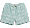 MC2 Saint Barth Man Micro Patterned Vorago Swimwear Green