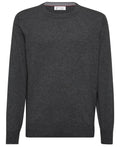 Brunello Cucinelli Man Knit Cashmere Scuro Grey