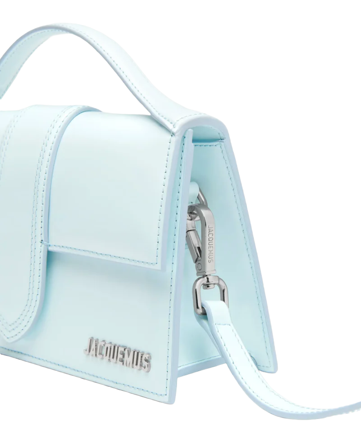 Jacquemus Woman Bambino Crossbody Bags Light Blue