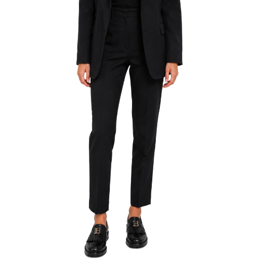 Balmain Woman Mocassino Moccasins Black