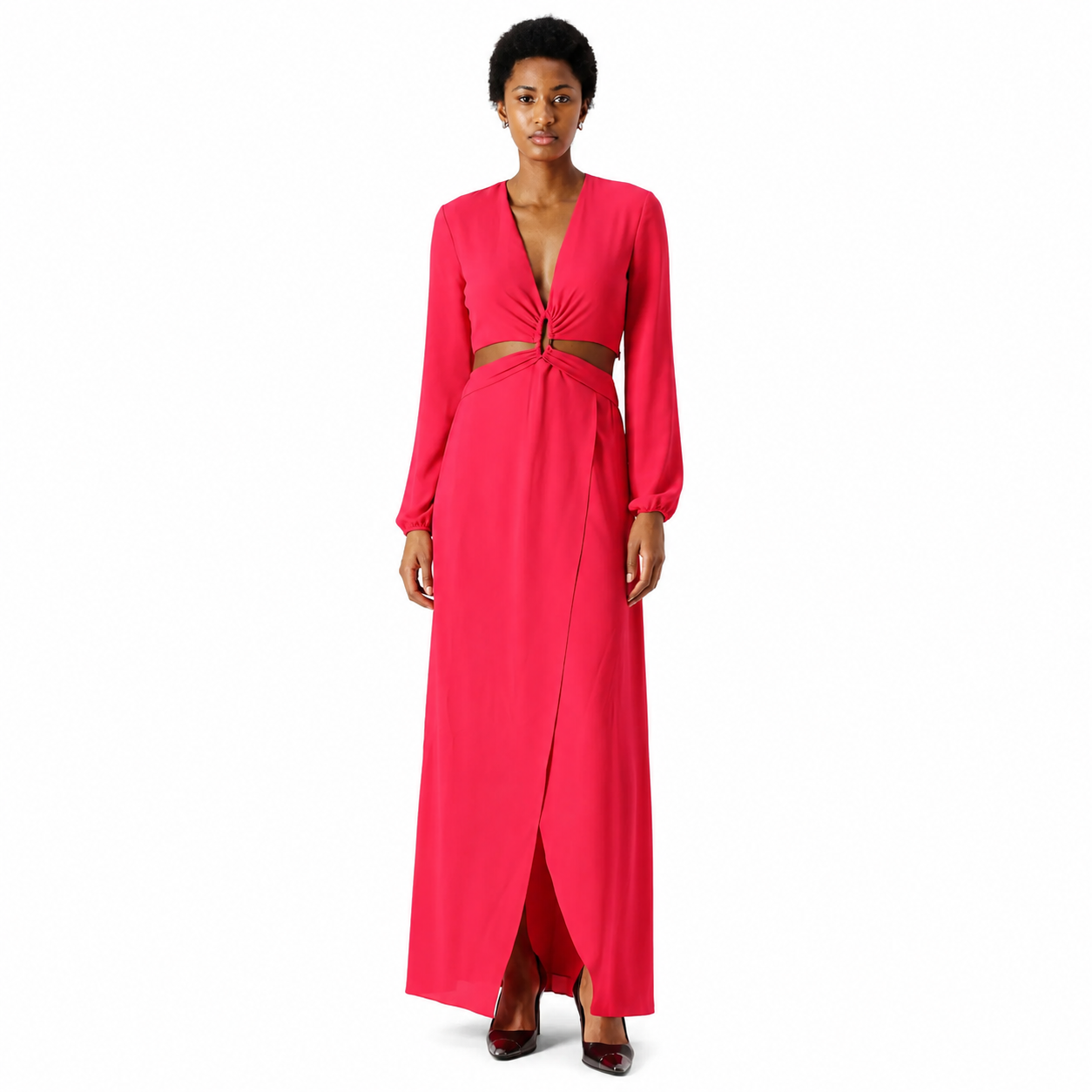 Patrizia Pepe Woman Dress Poison Orchid Fuchsia