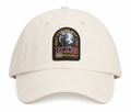 Parajumpers Man Cappellino Patch Ivory Caps White