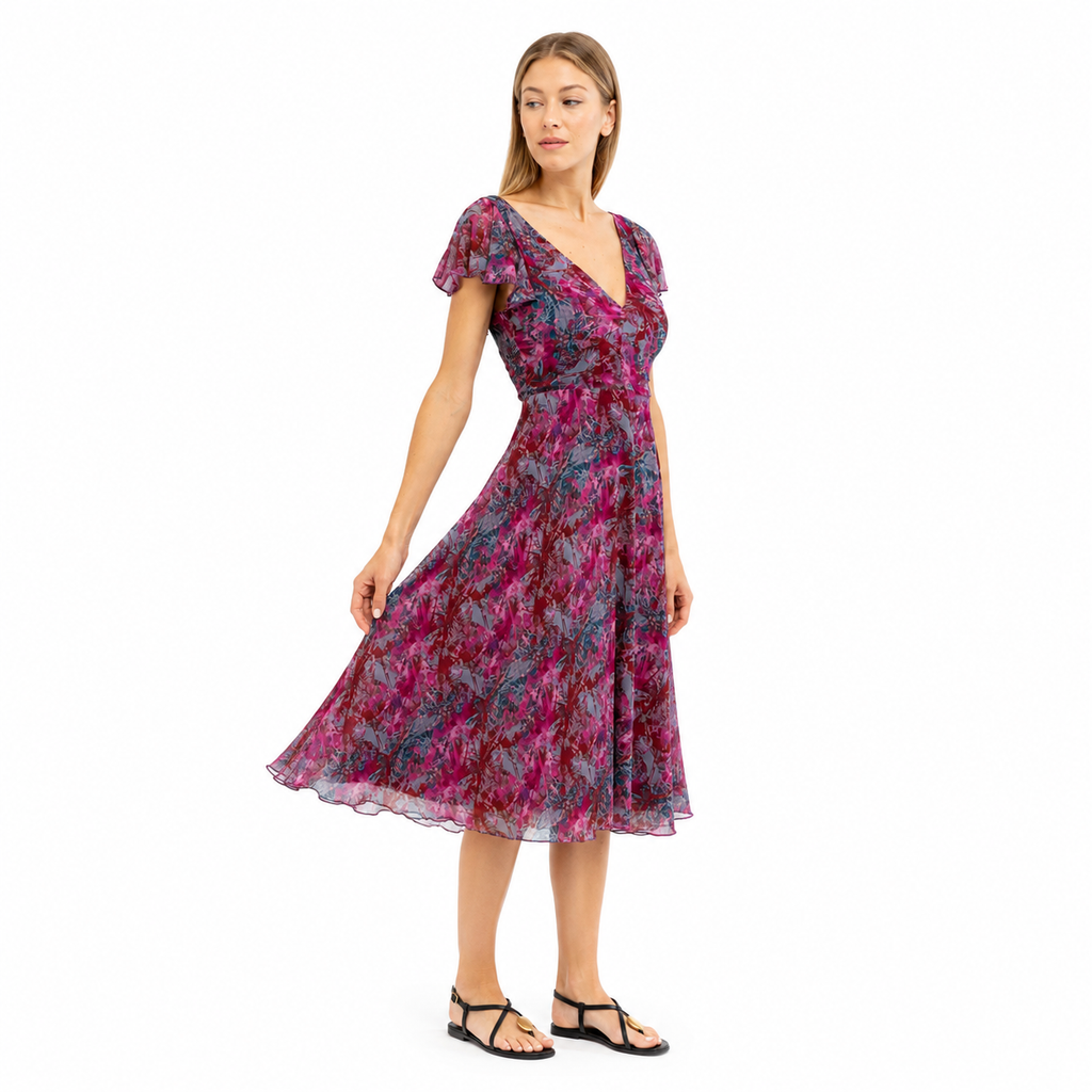 Patrizia Pepe Woman Dress Kaledoscopia Purple