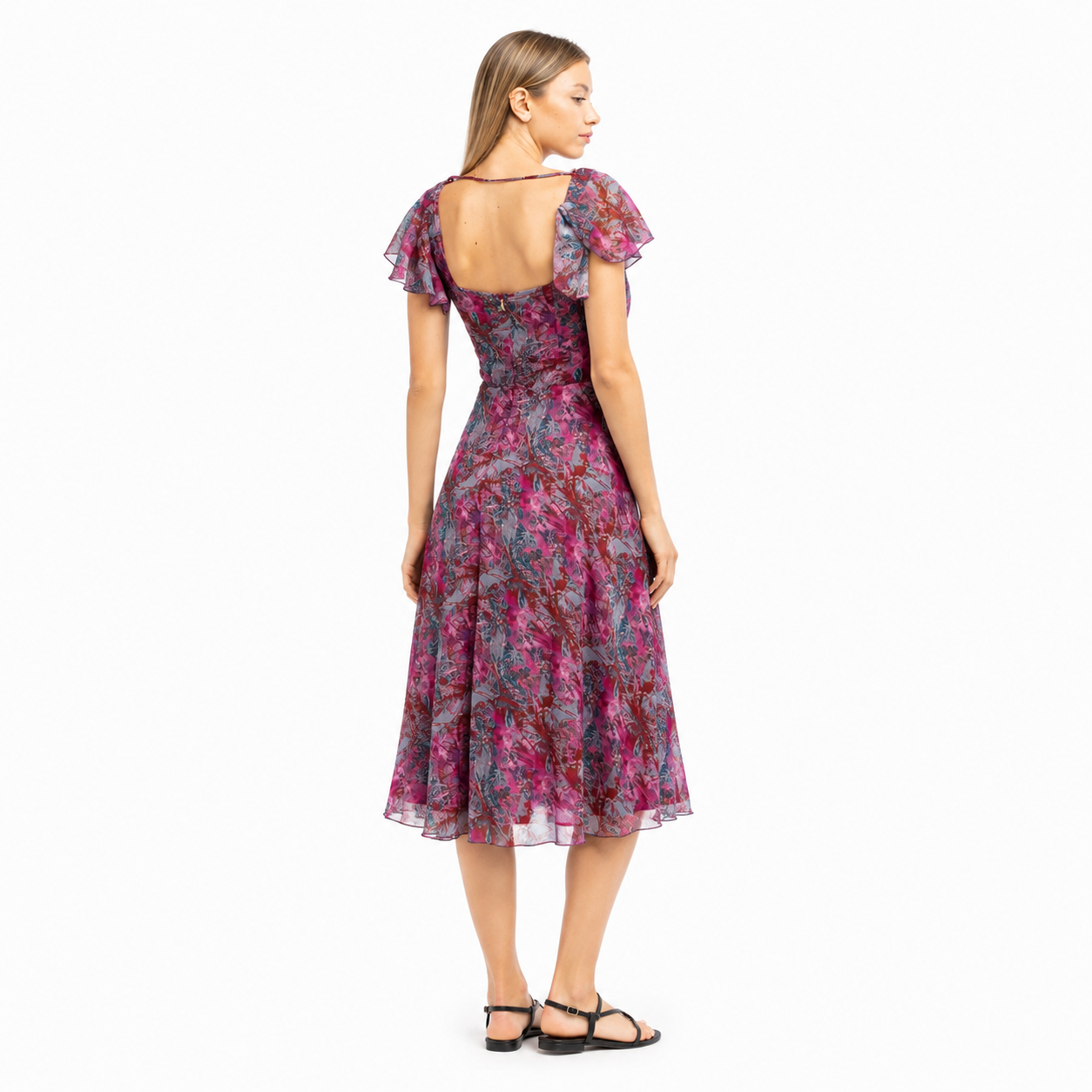 Patrizia Pepe Woman Dress Kaledoscopia Purple