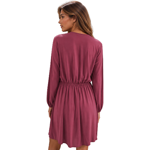 Patrizia Pepe Woman Dress Volant Purple