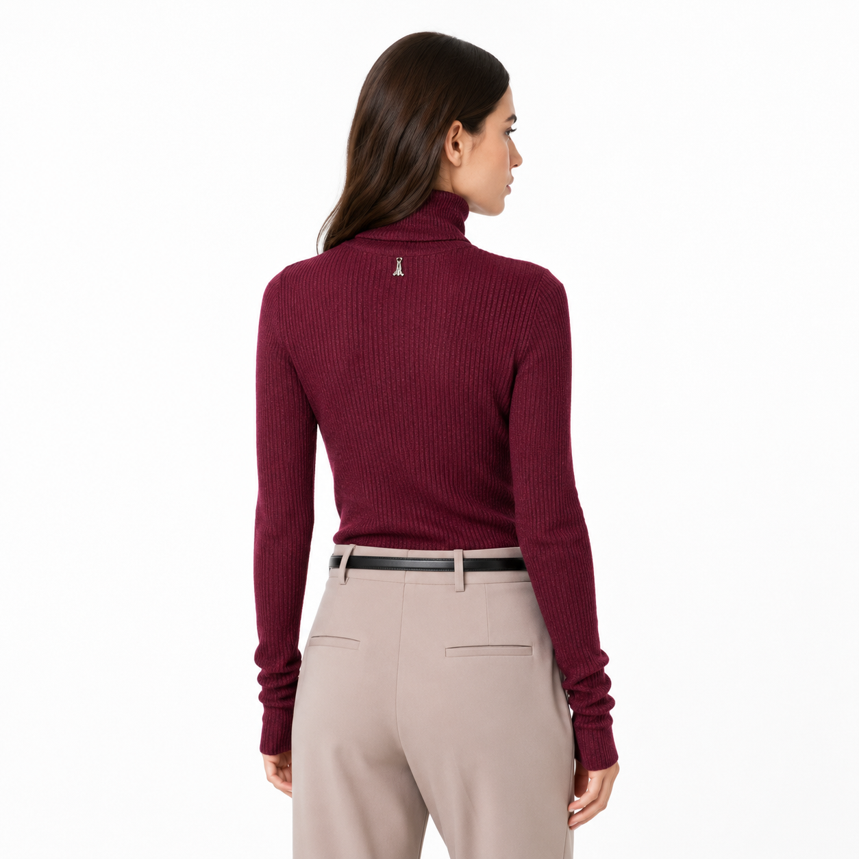 Patrizia Pepe Woman Knit Plum Lurex Purple