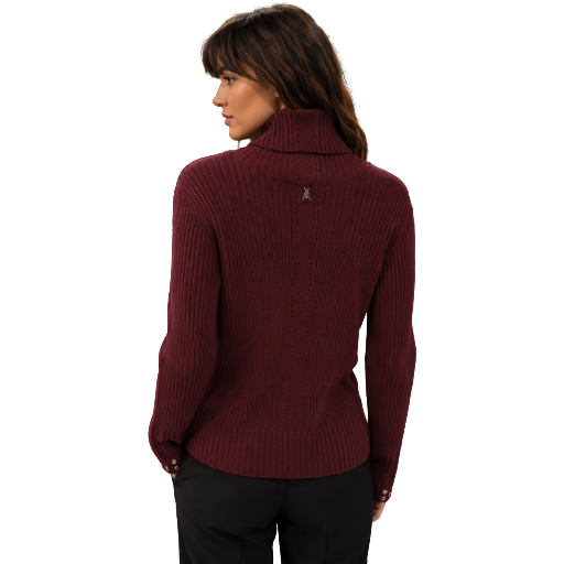 Patrizia Pepe Woman Turtleneck Bordeaux Purple