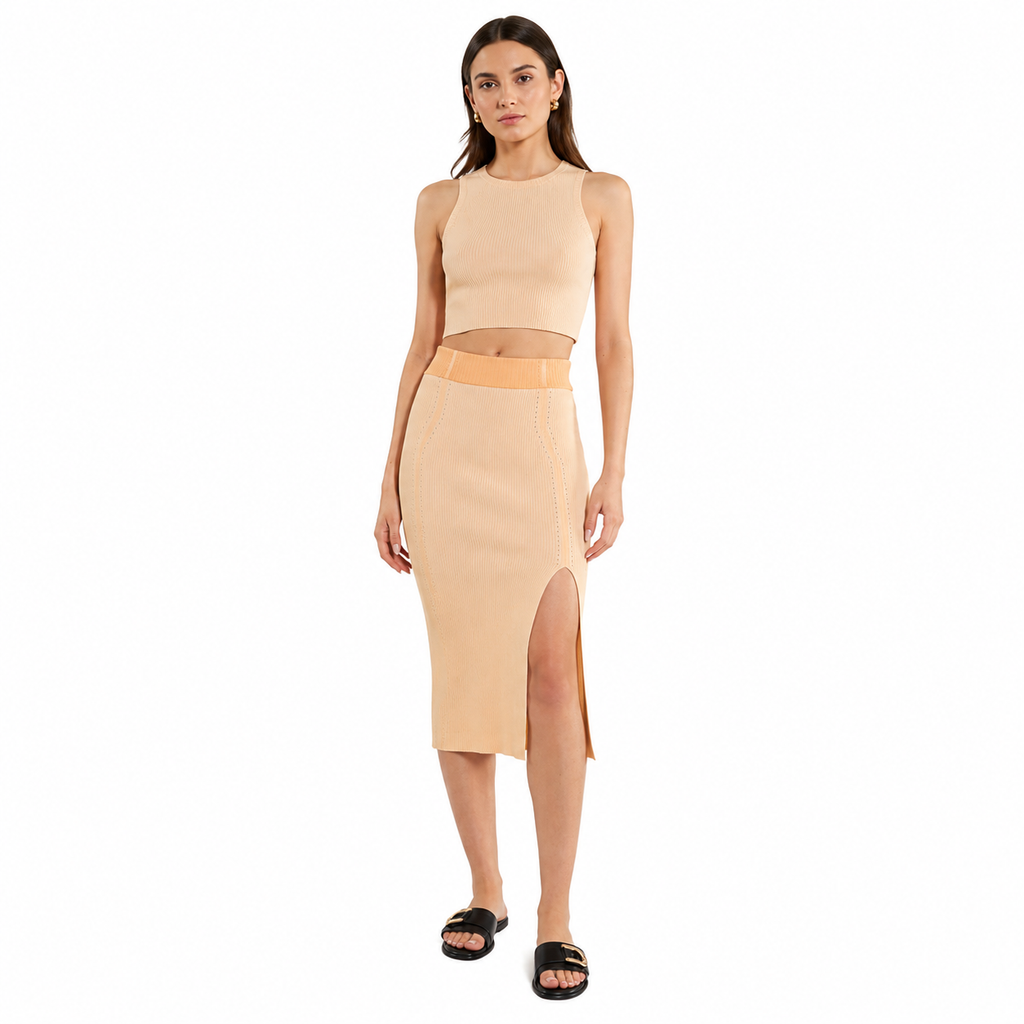 Patrizia Pepe Woman Skirt Astral Blush Orange