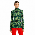 Knit High Neck Green