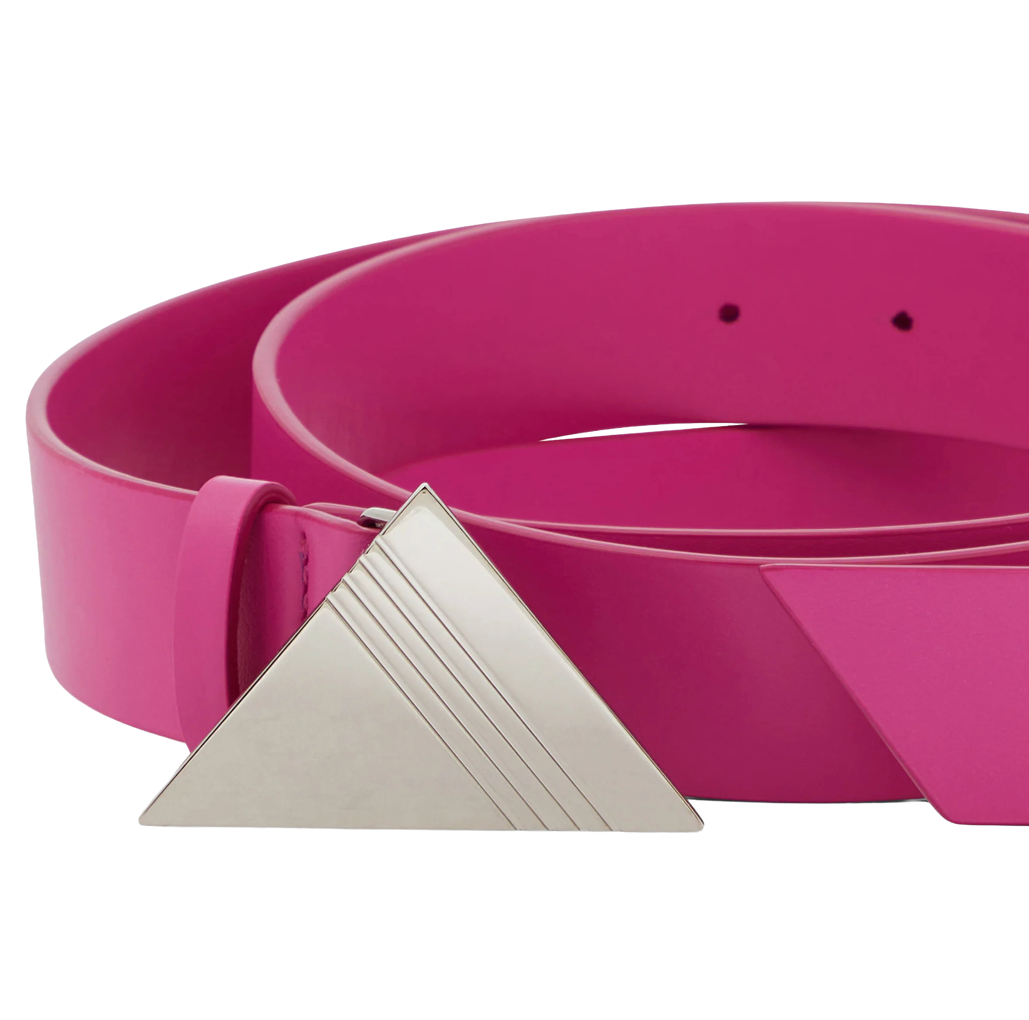 The Attico Woman Belt Leather Fuxia Fuchsia
