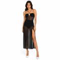Patrizia Pepe Woman Dress Semi Trasparente Black