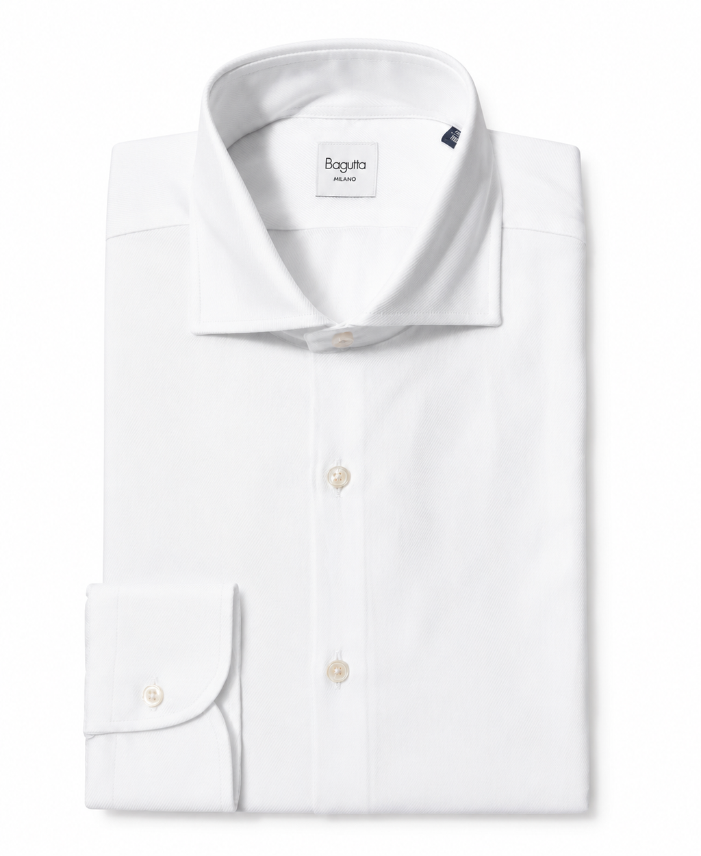 Bagutta Man Shirt Brando White