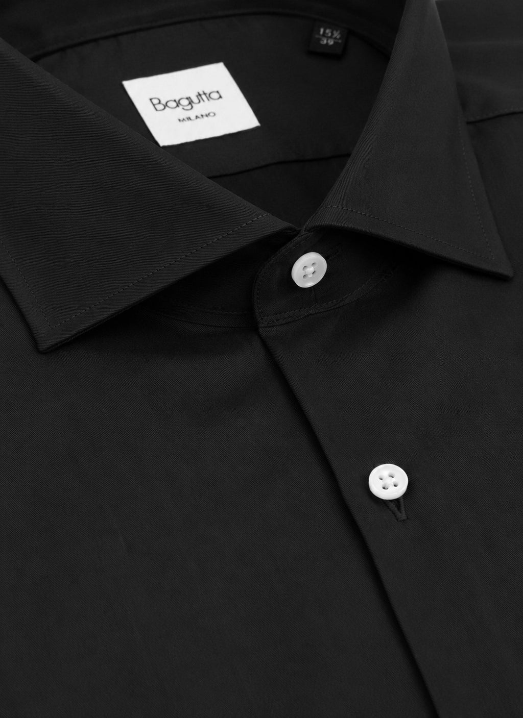 Bagutta Man Shirt Roberto Black