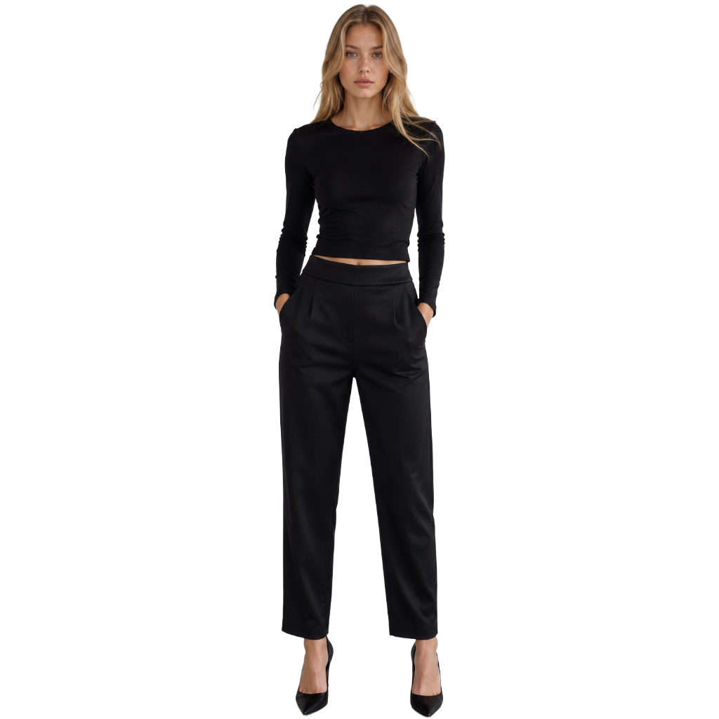 Patrizia Pepe Woman Trousers Elegant Black