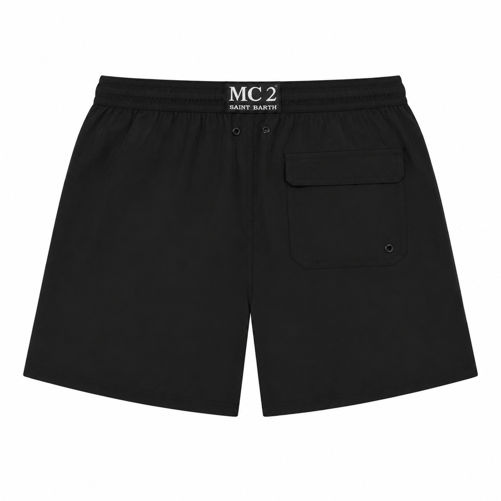 MC2 Saint Barth Man Swimsuit Superused Black