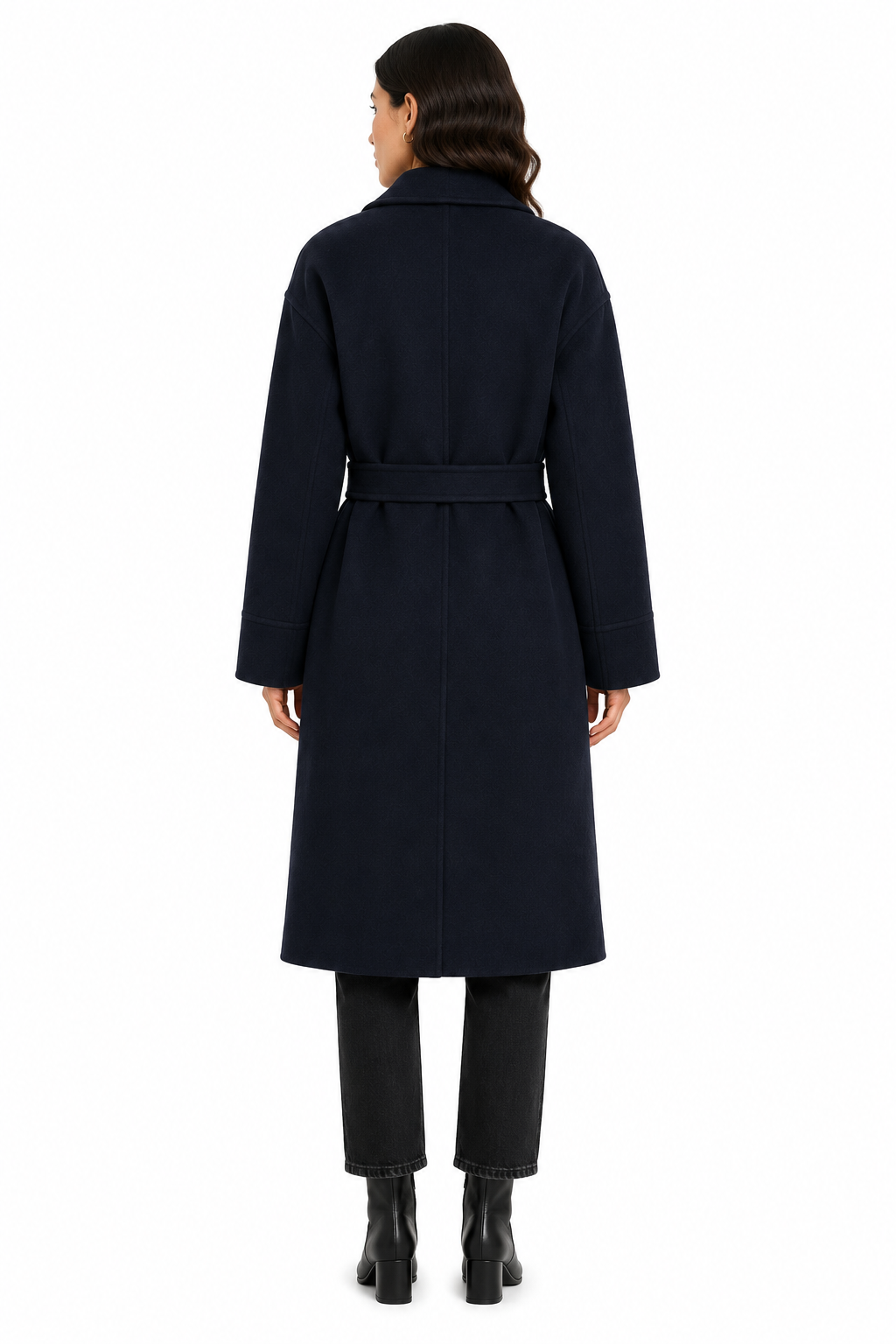 Bagutta Woman Coat Wool Belt Blue