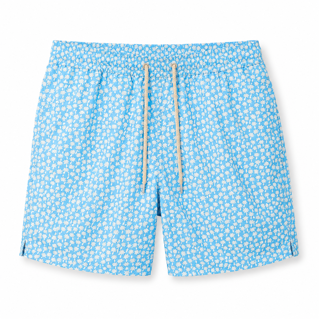 MC2 Saint Barth Man Swimsuit Patterned Foret Green