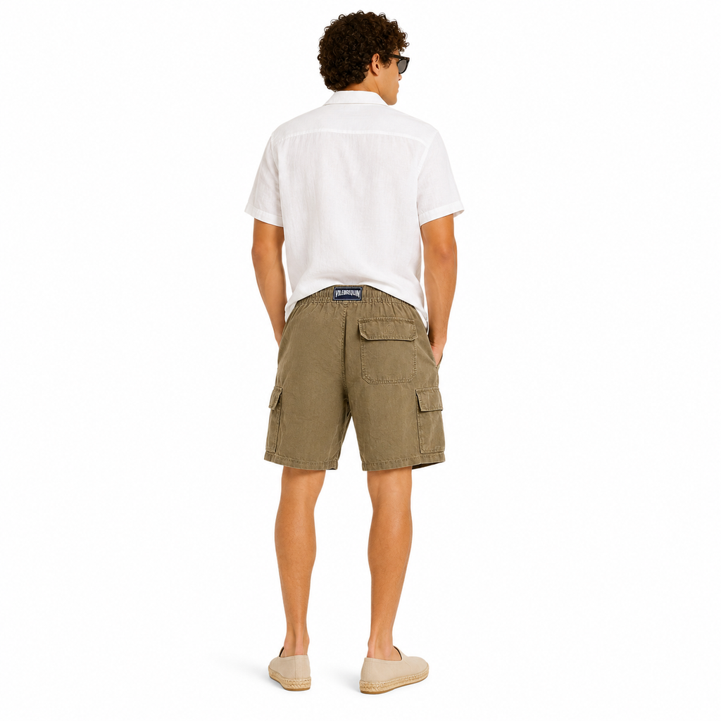 Vilebrequin Man Shorts Cargo Brown