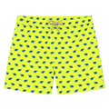 MC2 Saint Barth Man Micro Patterned Elephant Toy Swimwear Yellow