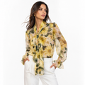 Dolce & Gabbana Woman Shirt Floral Yellow