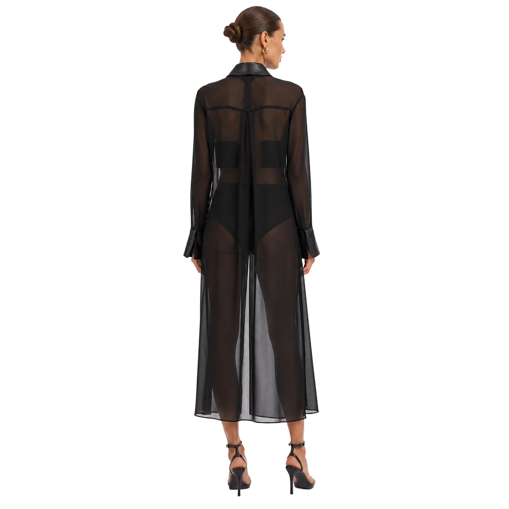 Patrizia Pepe Woman Dress Bottoni Black
