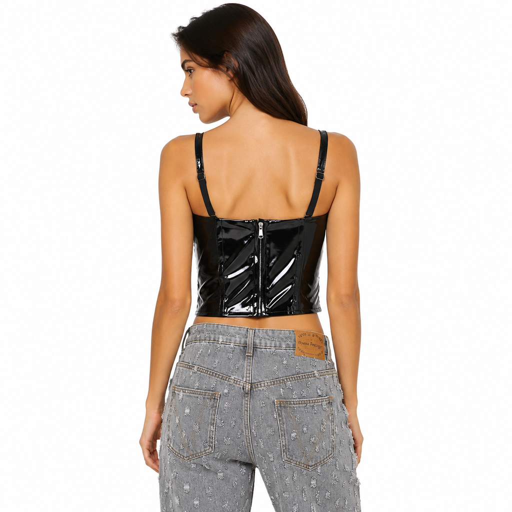 Patrizia Pepe Man Top Glossy Black