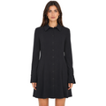 Patrizia Pepe Woman Dress Bottoni Black