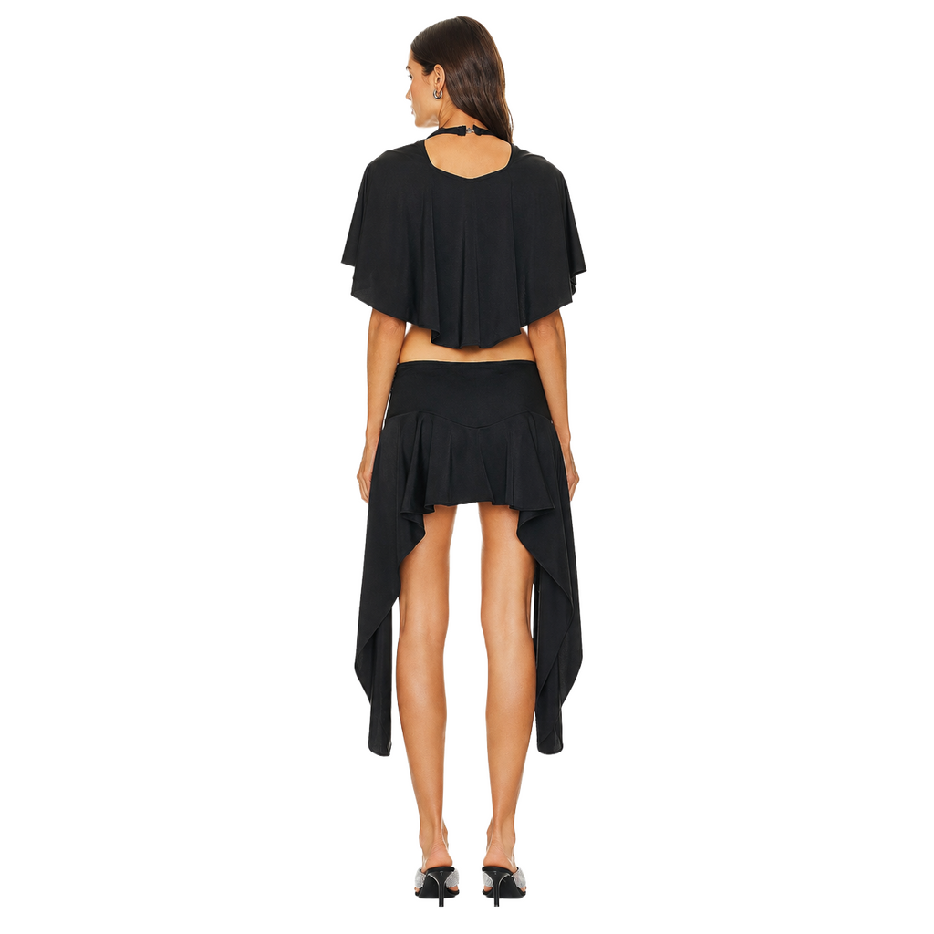 The Attico Woman Dress Coprispalle Black