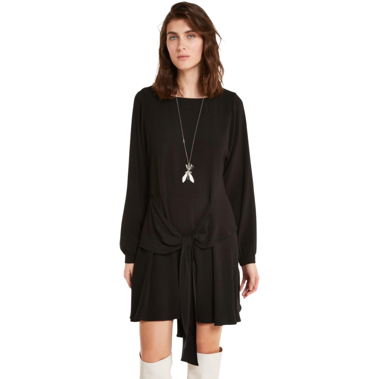 Patrizia Pepe Woman Dress Fiocco Black