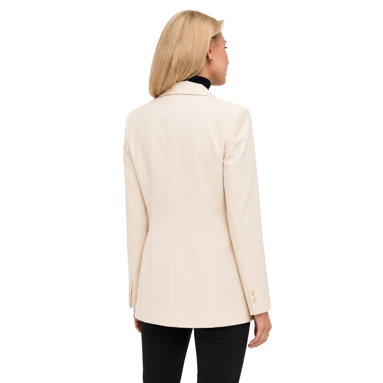 Patrizia Pepe Woman Jacket Single-Breasted Padded White