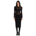 Patrizia Pepe Woman Dress Slim Long Black