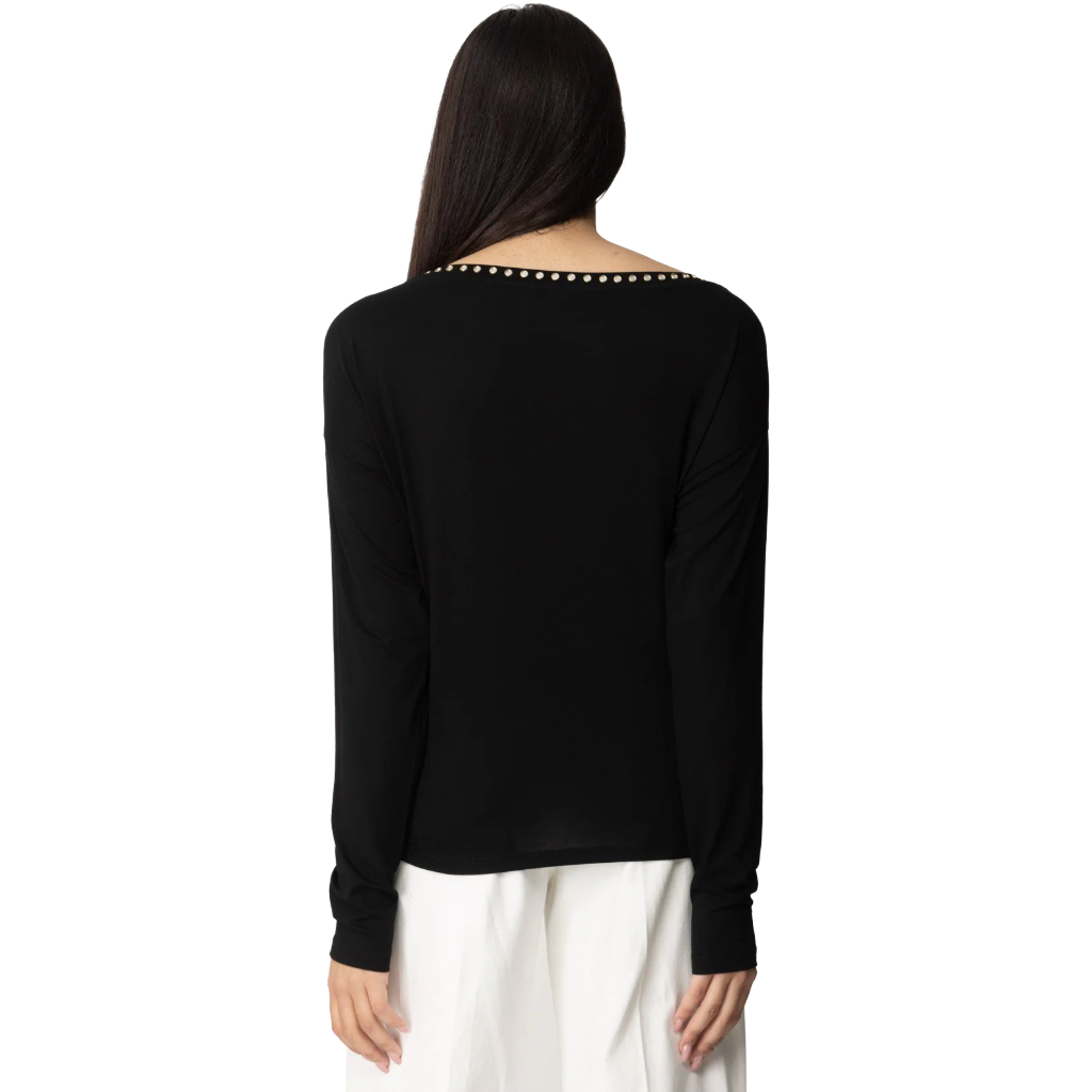 Patrizia Pepe Woman T-Shirt Sleeve Long Black