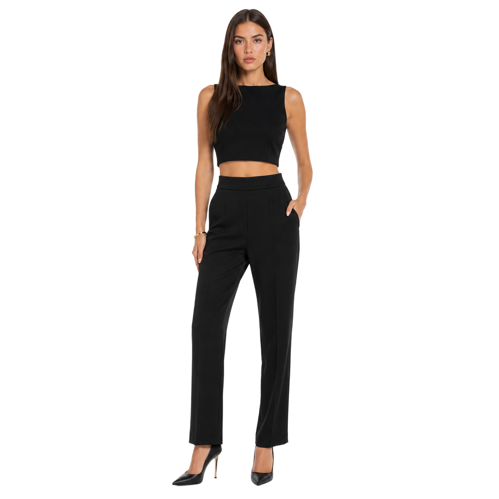 Patrizia Pepe Woman Trousers Doppia Zip Black