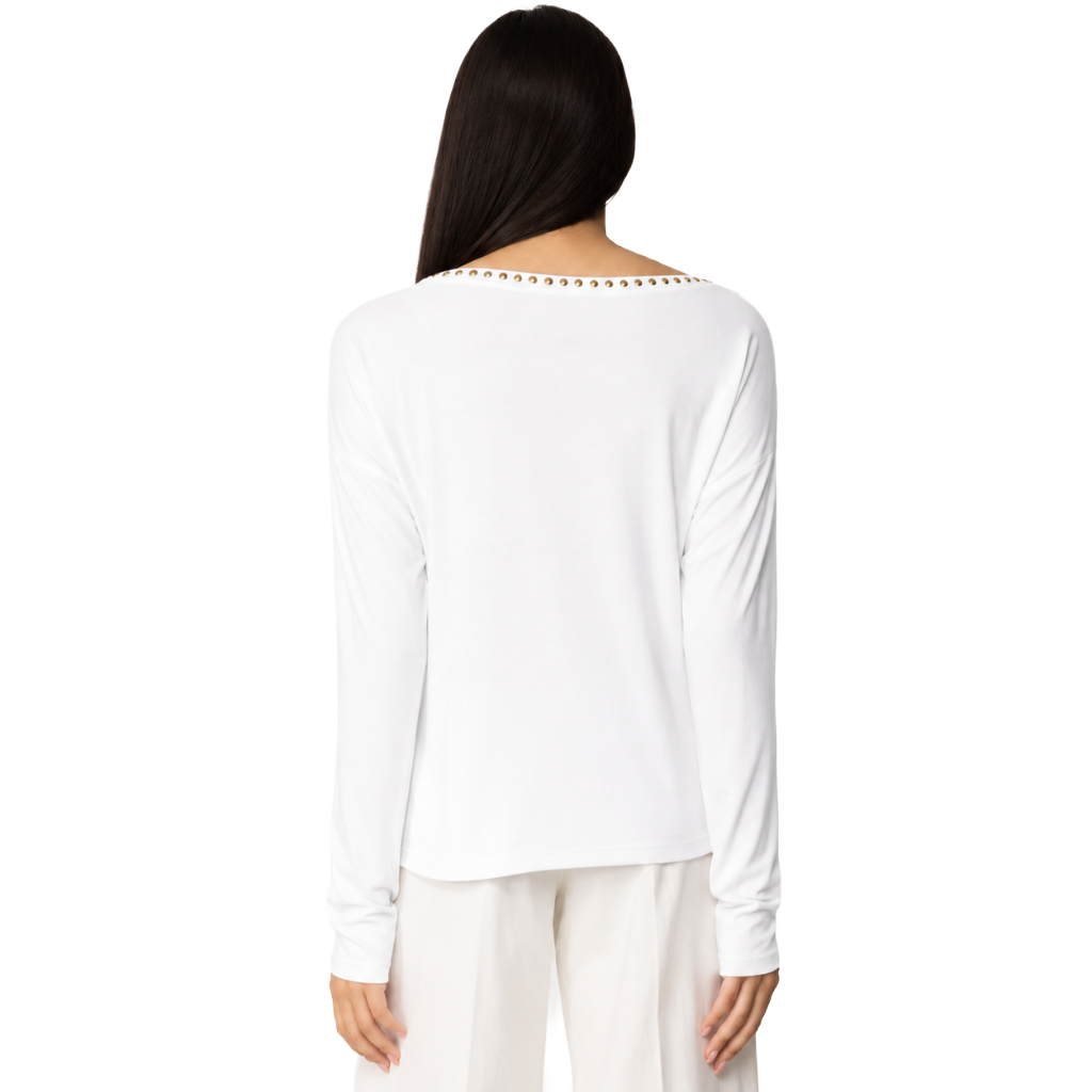 Patrizia Pepe Woman T-Shirt Sleeve Long White