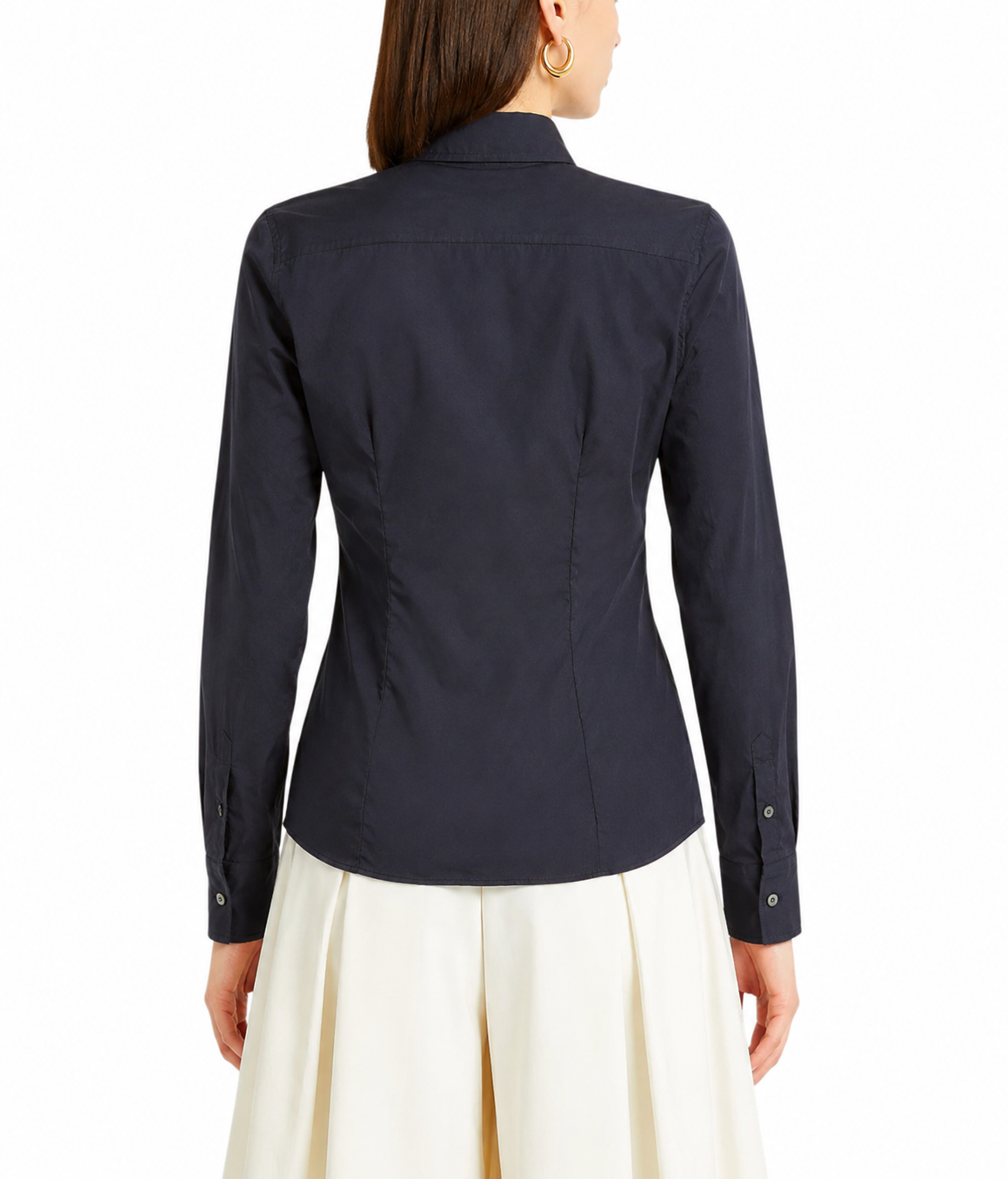 Bagutta Woman Shirt Blend Cotton Blue