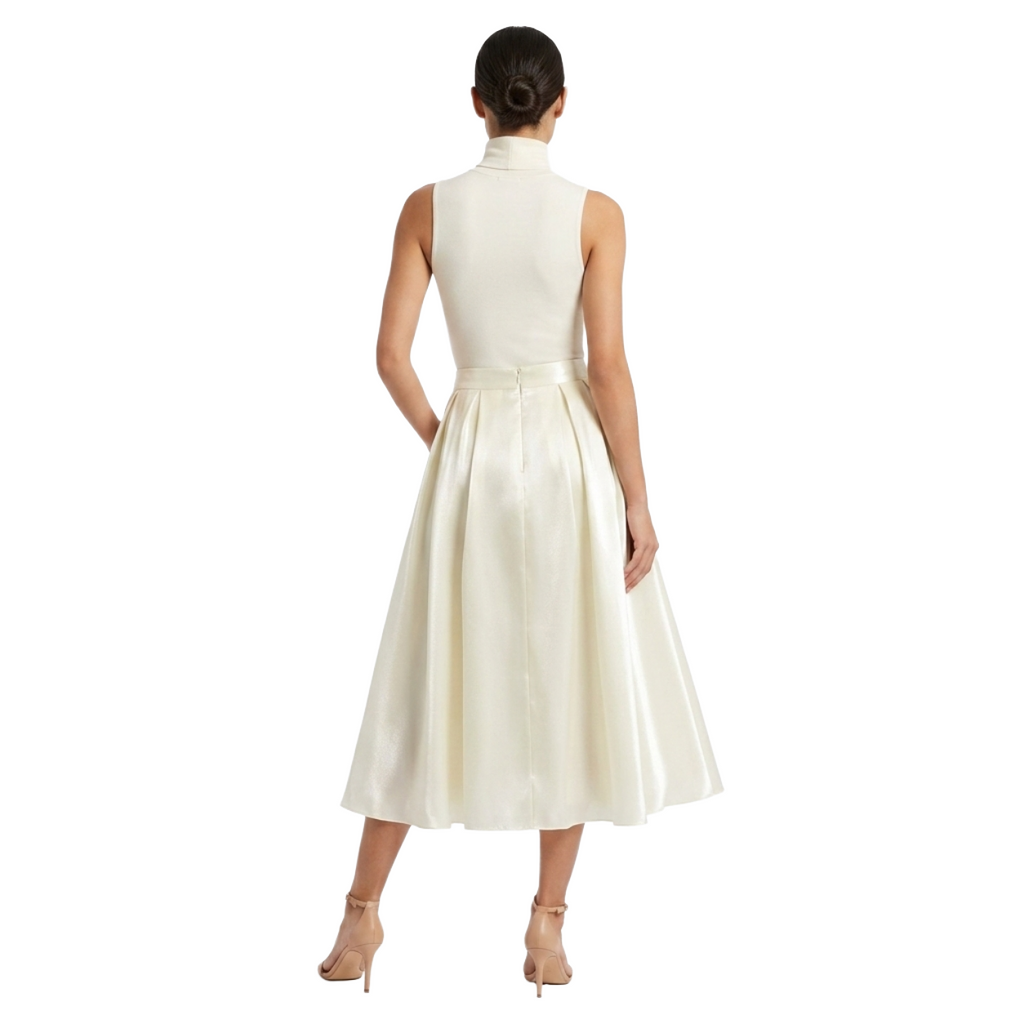 Elisabetta Franchi Woman Skirt Pleated Yellow