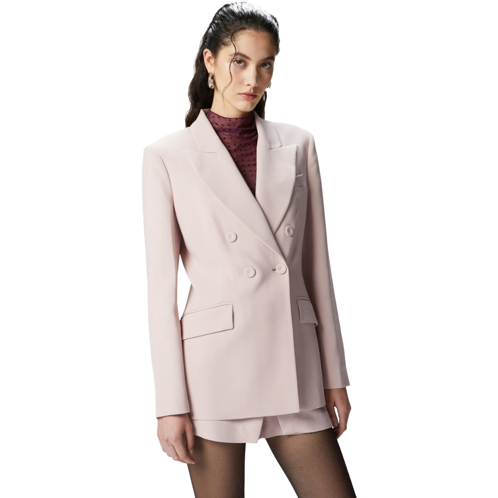 Pinko Woman Blazer Cady Tecnico Pink