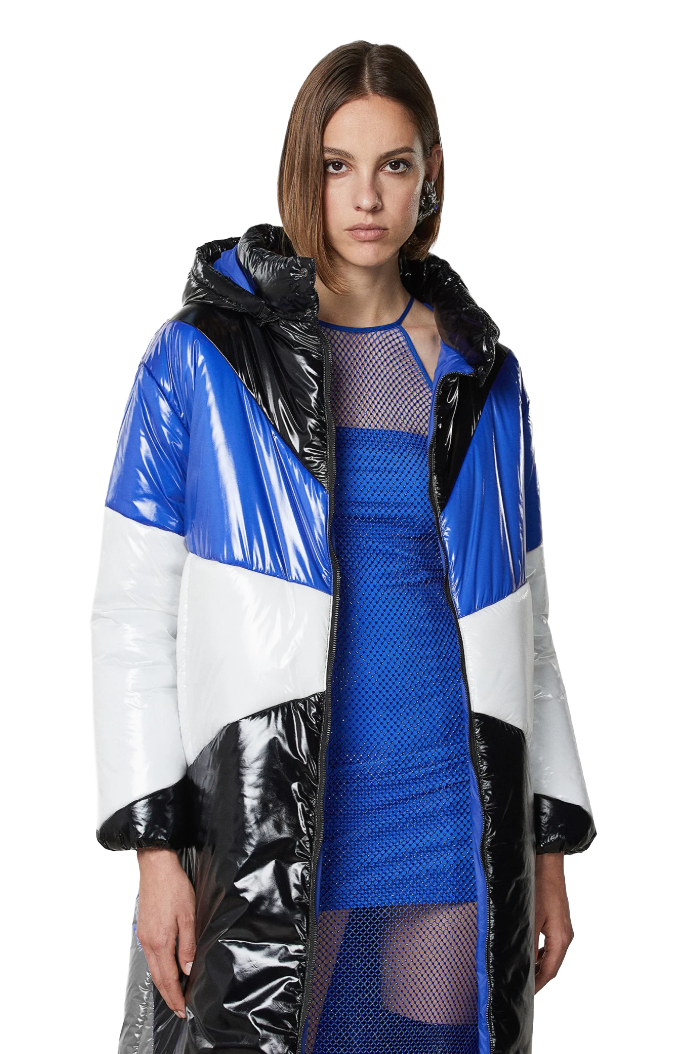 Patrizia Pepe Woman Down Jacket Quilted Multicolor