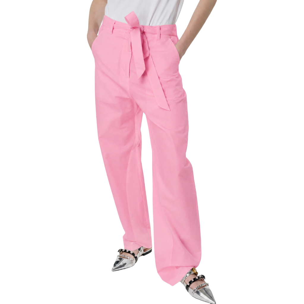 Pinko Woman Trousers Pianista Pink