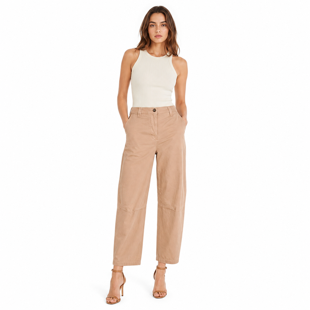 Pinko Woman Trousers Polissena Brown